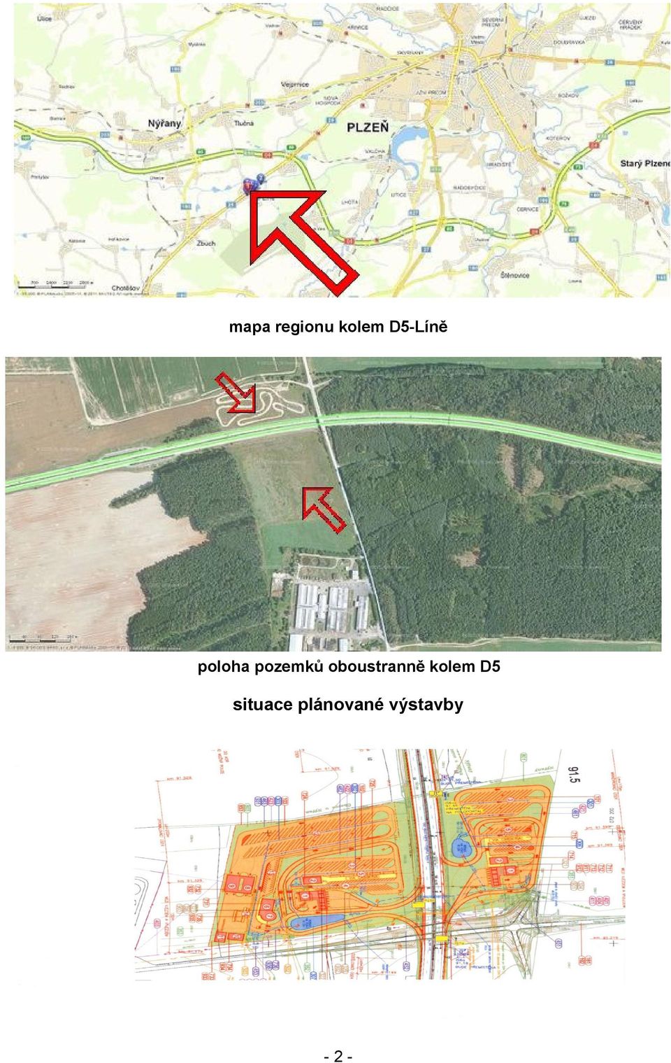 oboustranně kolem D5