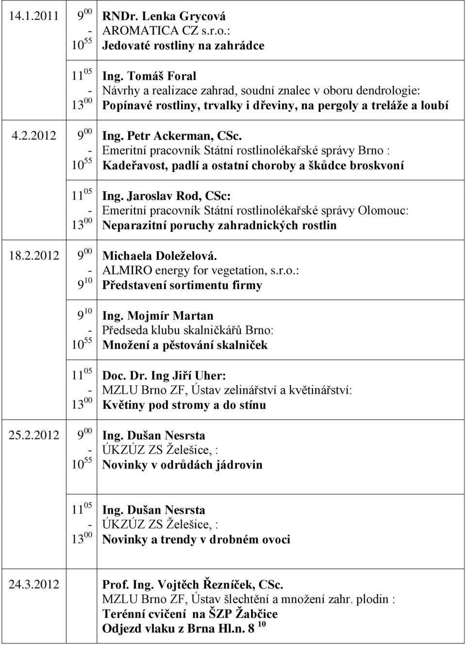 Emeritní pracovník Státní rostlinolékařské správy Brno : Kadeřavost, padlí a ostatní choroby a škůdce broskvoní Ing.