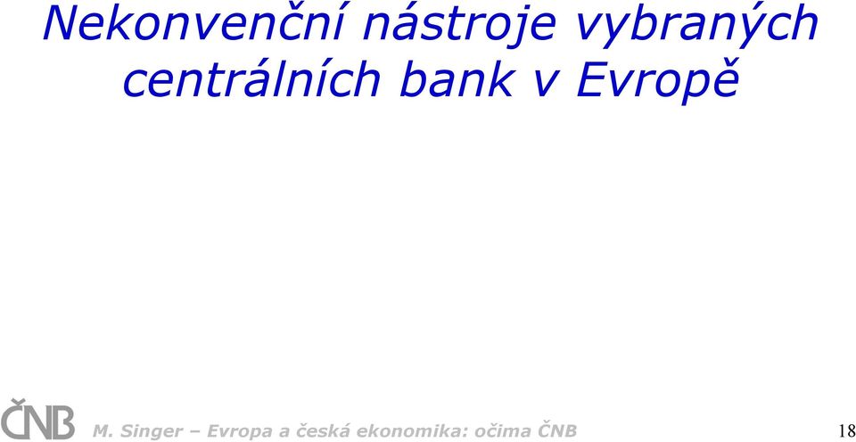 v Evropě M.