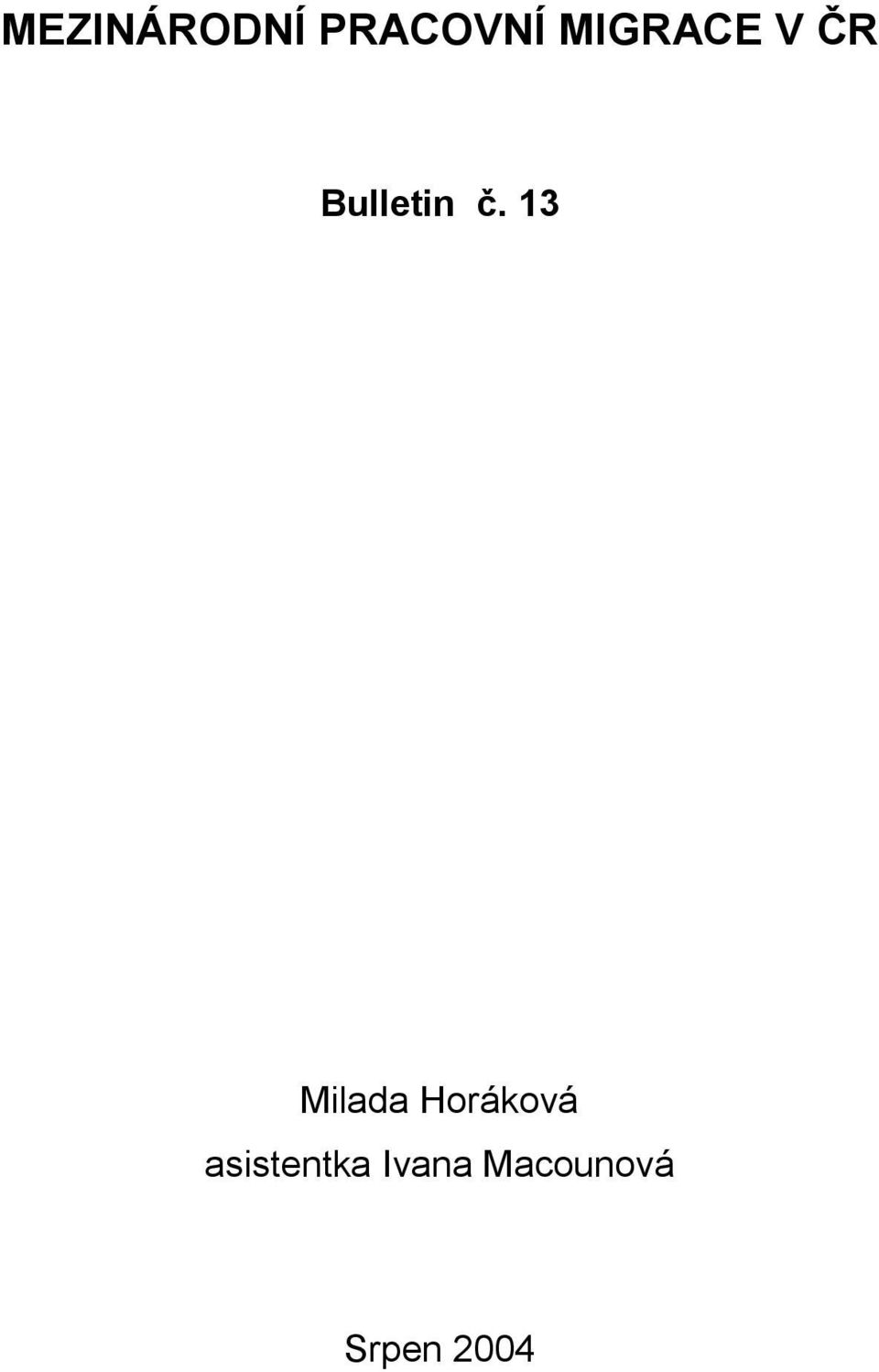 13 Milada Horáková