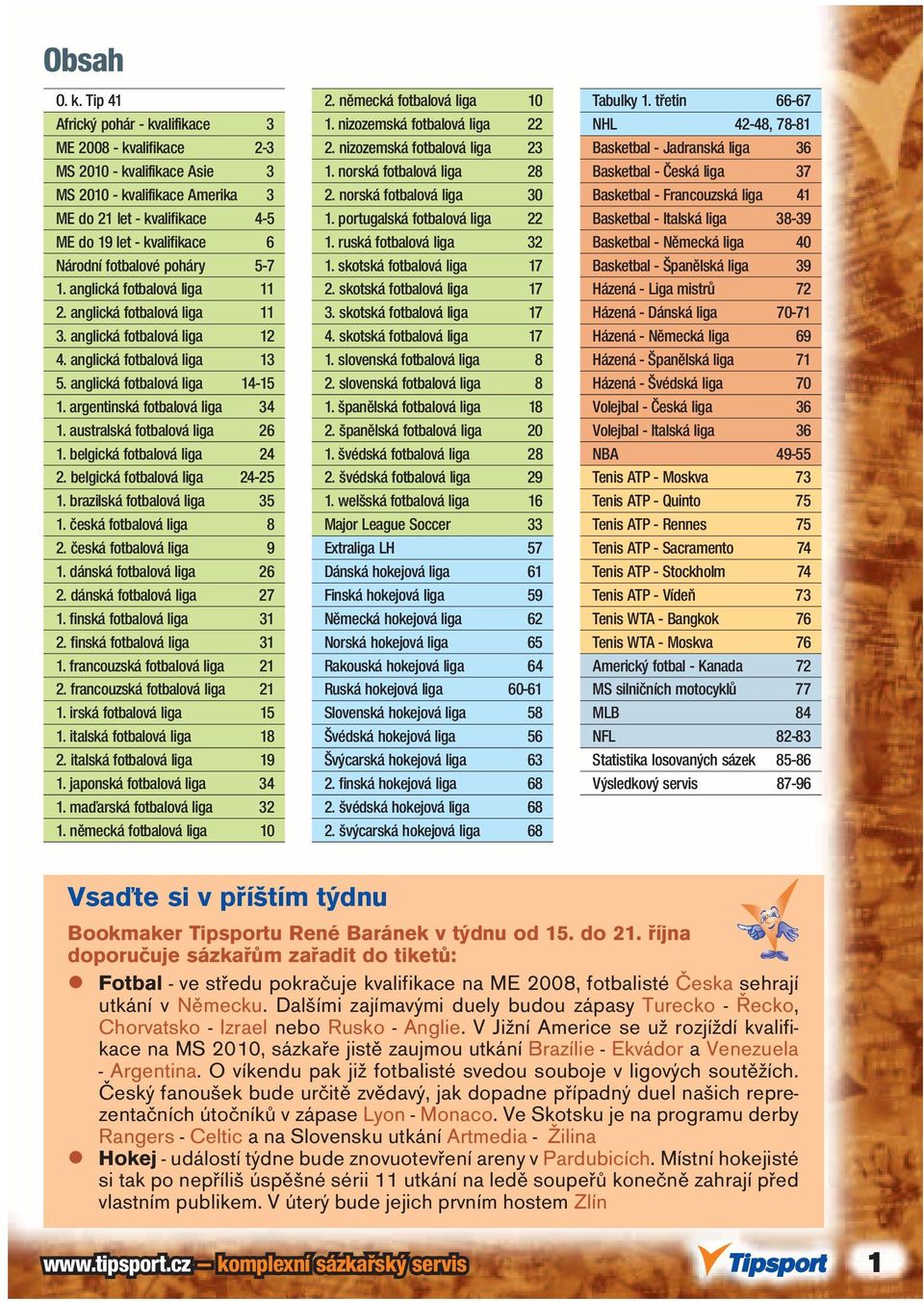 fotbalové poháry 5-7 1. anglická fotbalová liga 11 2. anglická fotbalová liga 11 3. anglická fotbalová liga 12 4. anglická fotbalová liga 13 5. anglická fotbalová liga 14-15 1.