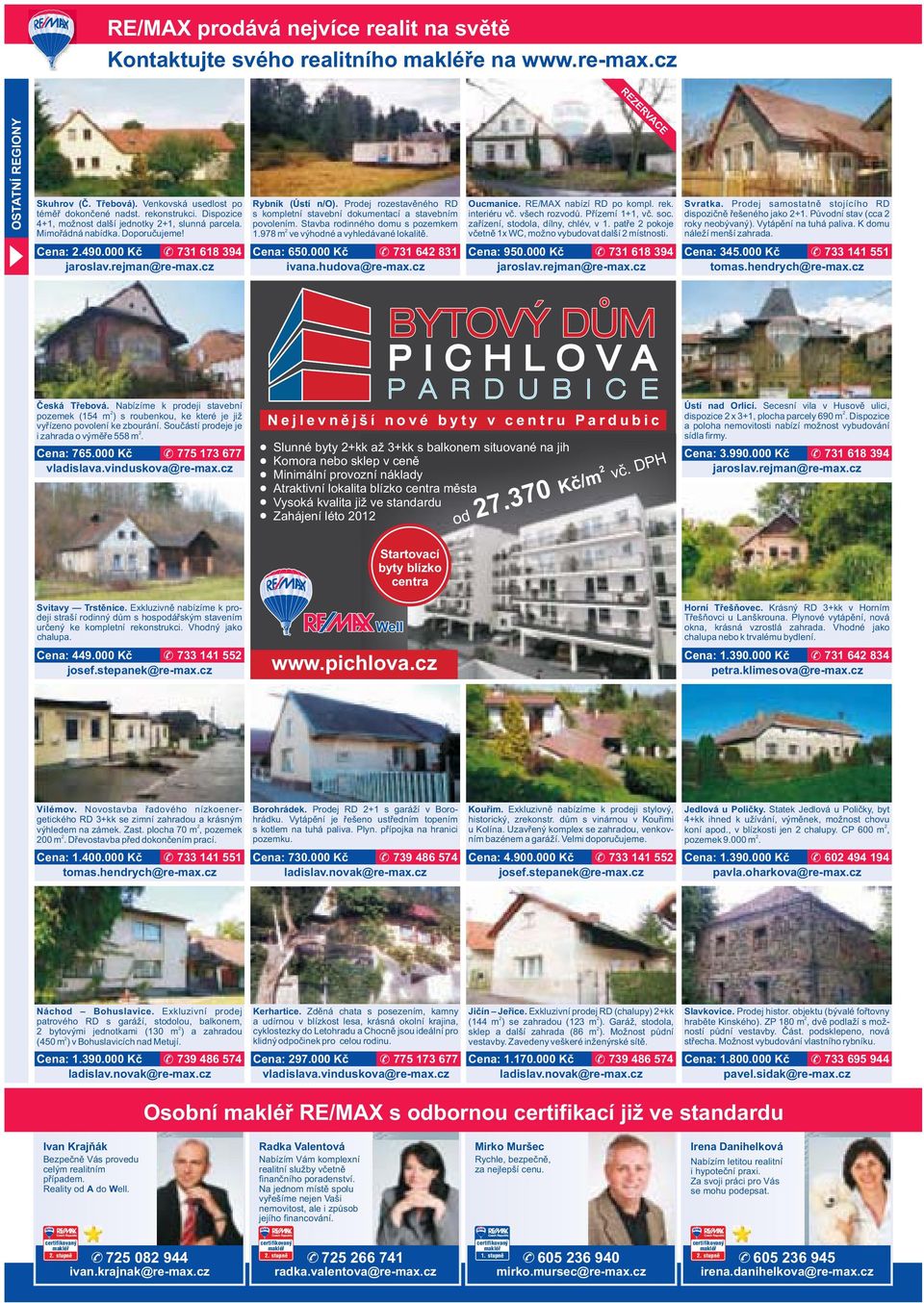 Prodej rozestavěného RD s kompletní stavební dokumentací a stavebním povolením. Stavba rodinného domu s pozemkem 1.978 m ve výhodné a vyhledávané lokalitě. Cena: 650.000 Kč 731 64 831 Oucmanice.