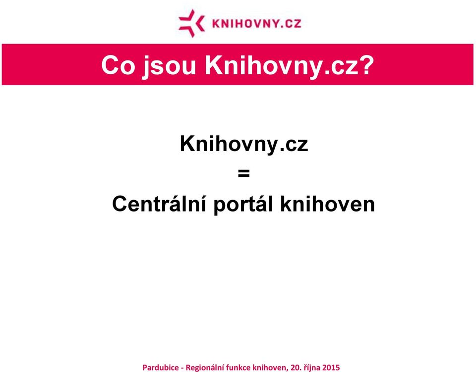 Knihovny.