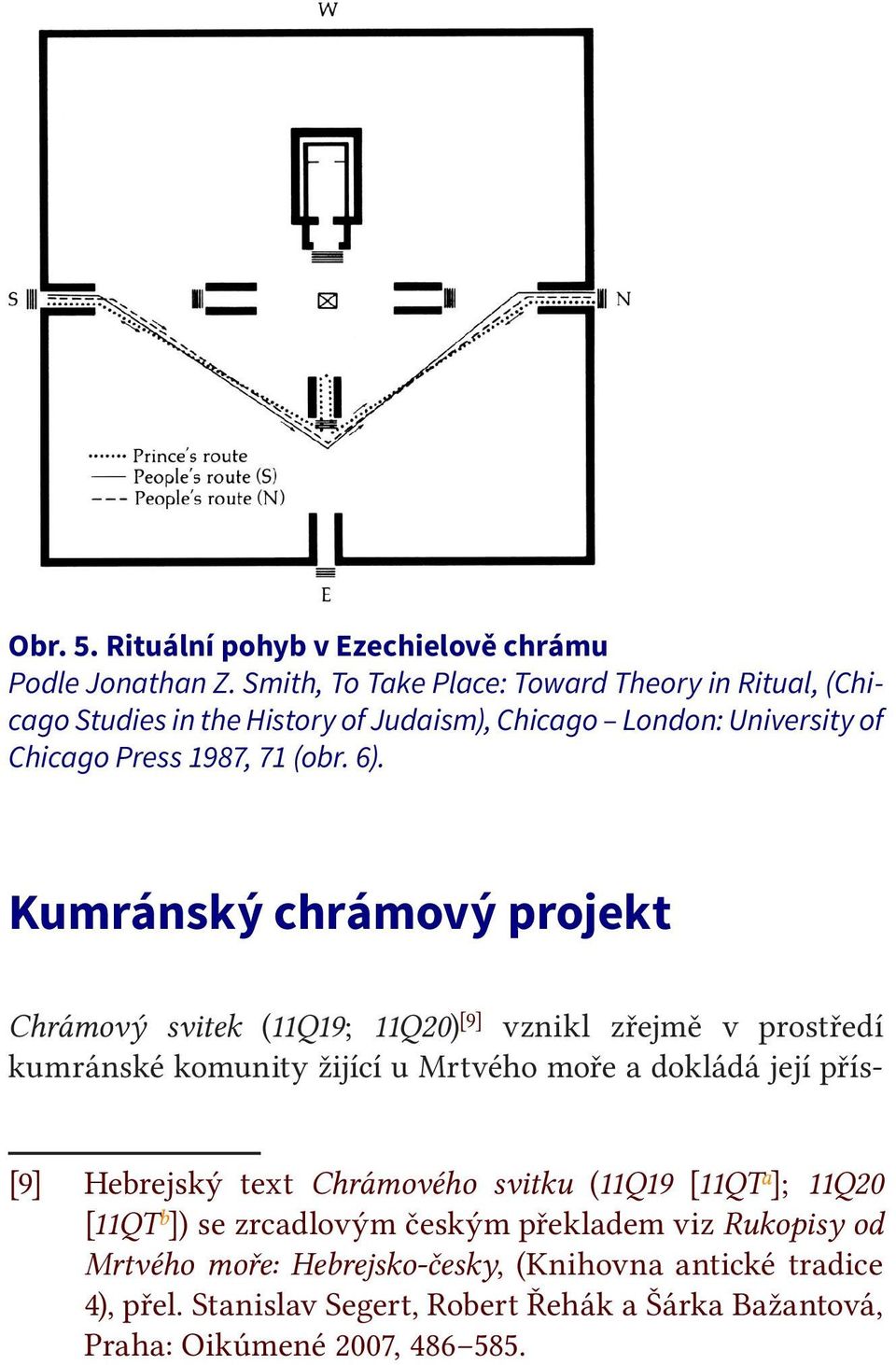 Kumránský chrámový projekt Chrámový svitek (11Q19; 11Q20) [9] vznikl zřejmě v prostředí kumránské komunity žijící u Mrtvého moře a dokládá její přís- [9]
