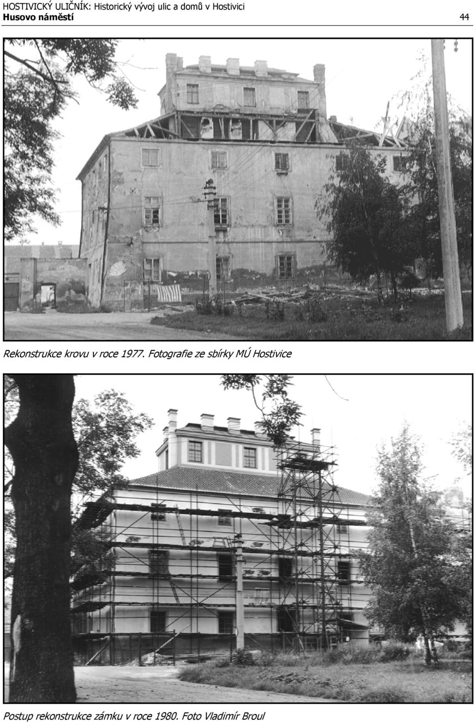 Fotografie ze sbírky MÚ Hostivice