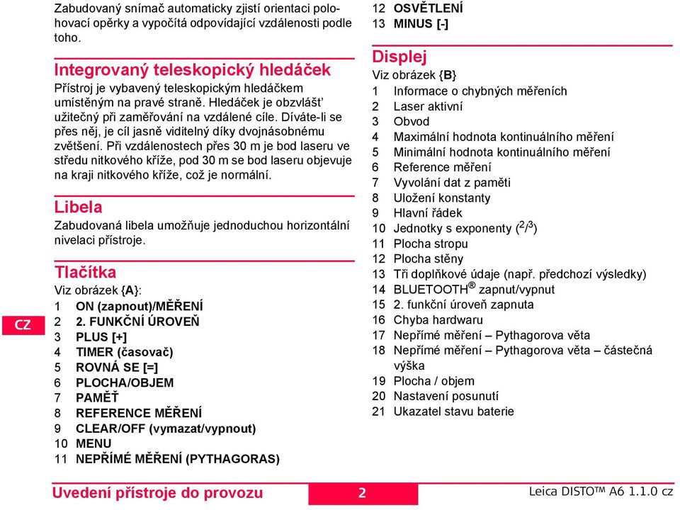 Díváte-li se přes něj, je cíl jasně viditelný díky dvojnásobnému zvětšení.