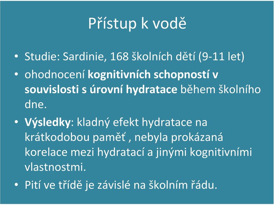 školního dne.