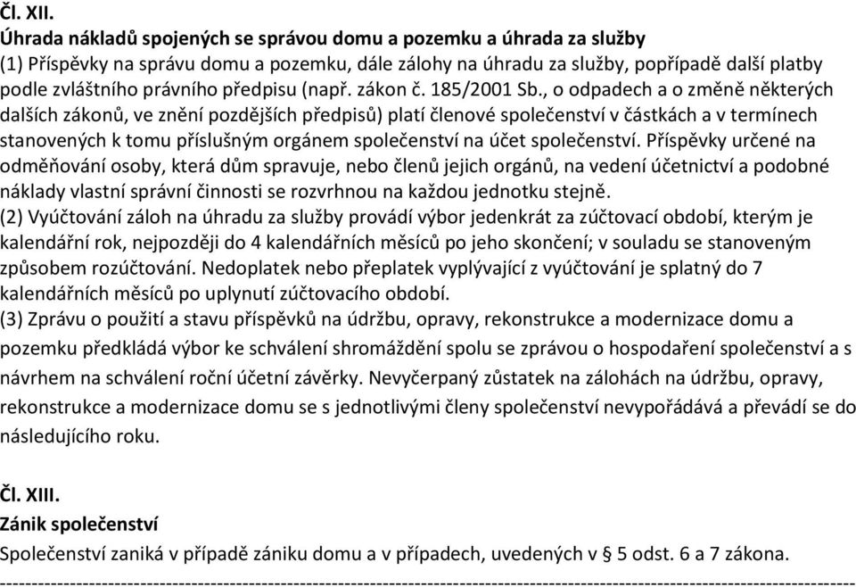 předpisu (např. zákon č. 185/2001 Sb.