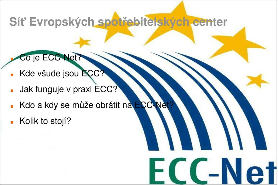 Kde všude jsou ECC?