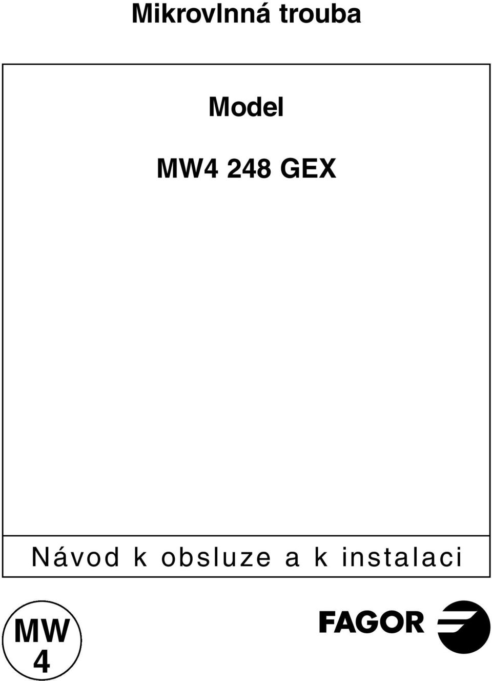 Návod k obsluze a