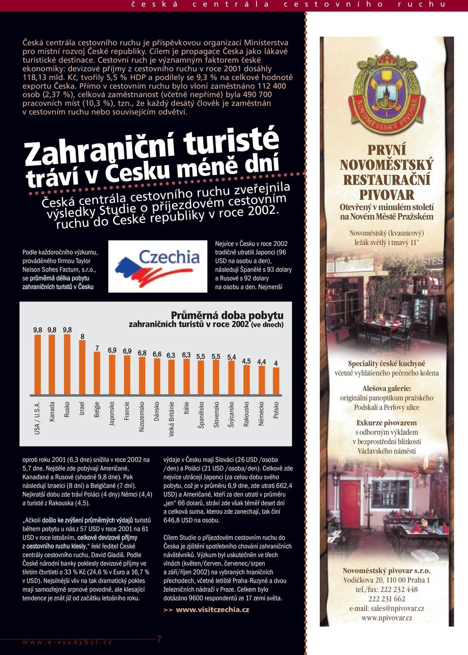 KË, tvo ily 5,5 % HDP a podìlely se 9,3 % na celkovè hodnotï exportu»eska.