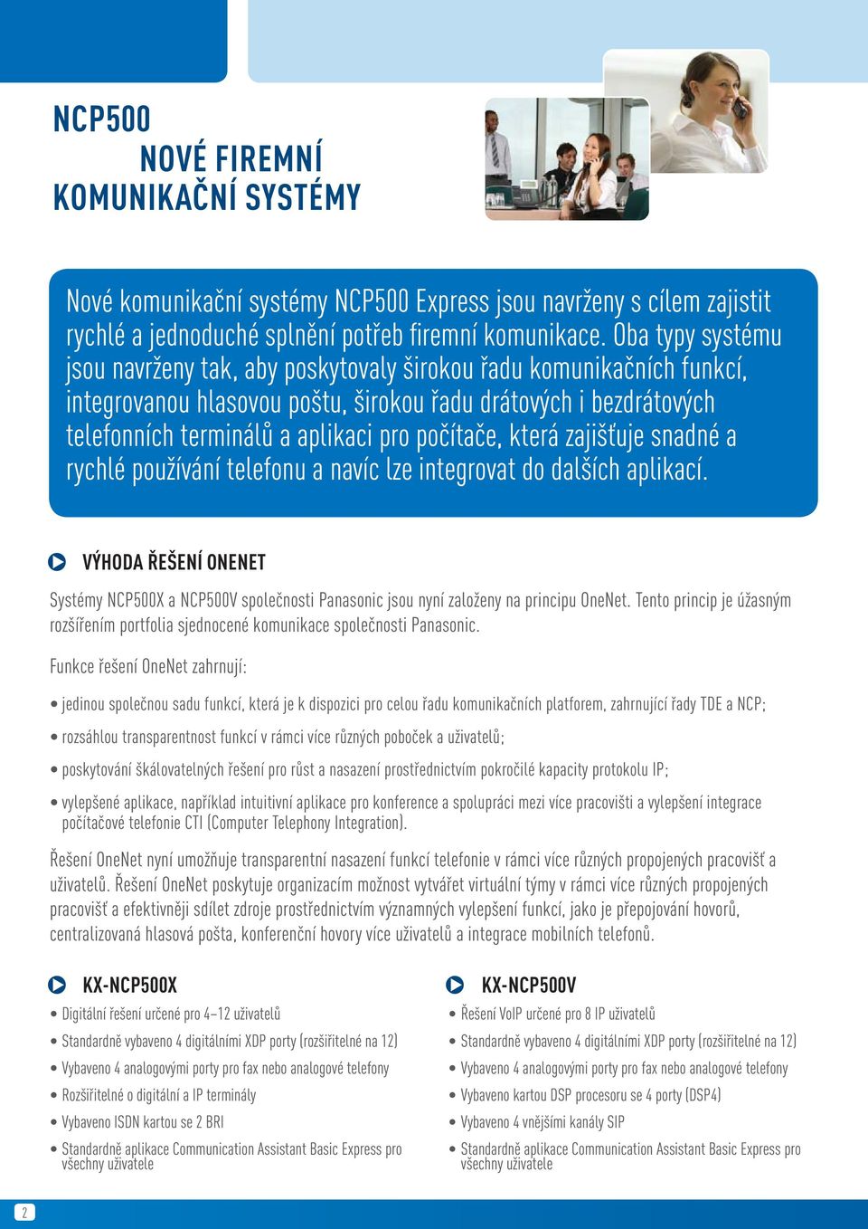 počítače, která zajišťuje snadné a rychlé používání telefonu a navíc lze integrovat do dalších aplikací.