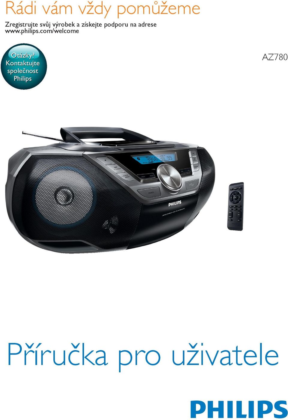 philips.com/welcome Otázky?