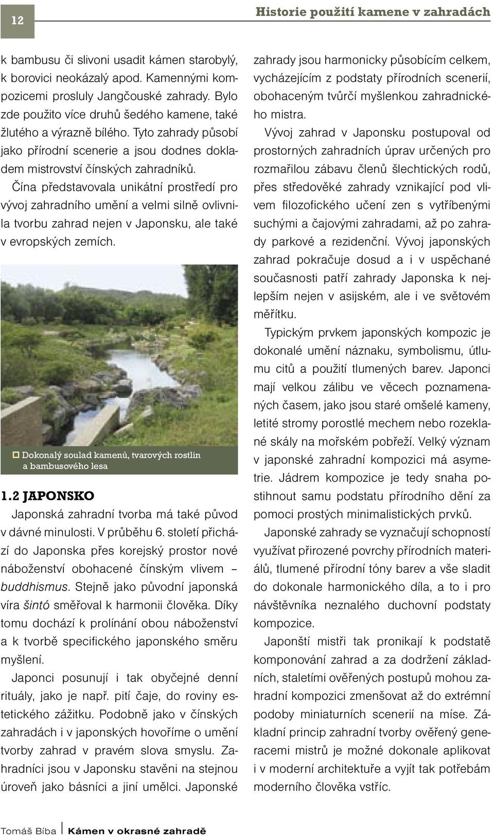 Čína představovala unikátní prostředí pro vývoj zahradního umění a velmi silně ovlivnila tvorbu zahrad nejen v Japonsku, ale také v evropských zemích.