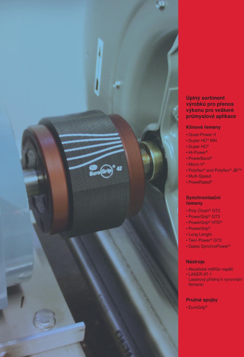 Synchronizaçní emeny Poly Chain GT2 PowerGrip GT3 PowerGrip HTD PowerGrip Long Length Twin Power GT2