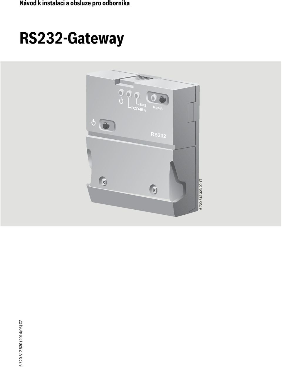 RS232-Gateway 6 720 812