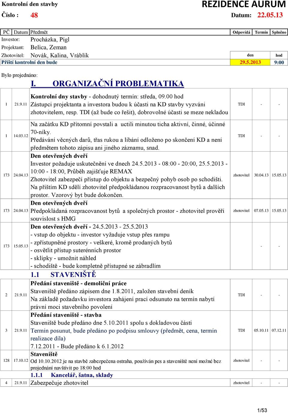 05.13 2 21.9.11 3 21.9.11 128 17.10.12 Na začátku KD přítomní povstali a uctili minutou ticha aktivní, činné, účinné 70-níky.