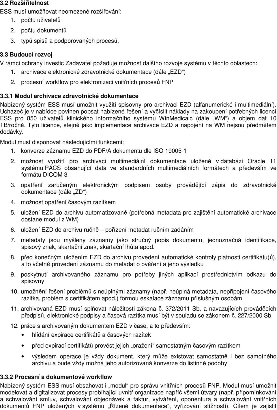 procesní workflow pro elektronizaci vnitřních procesů FNP 3.