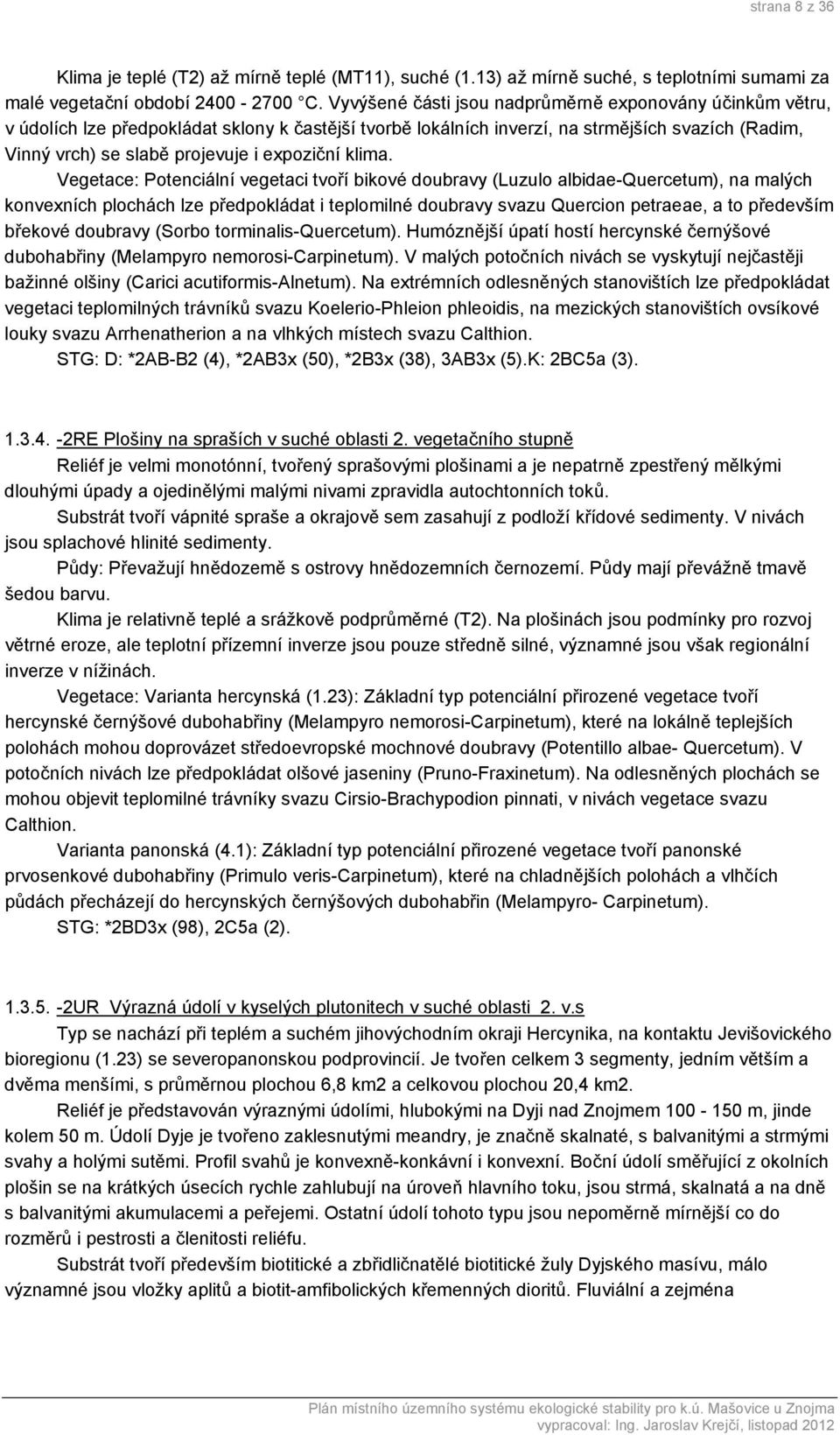 expoziční klima.