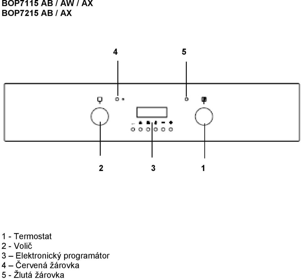 Volič 3 Elektronický programátor