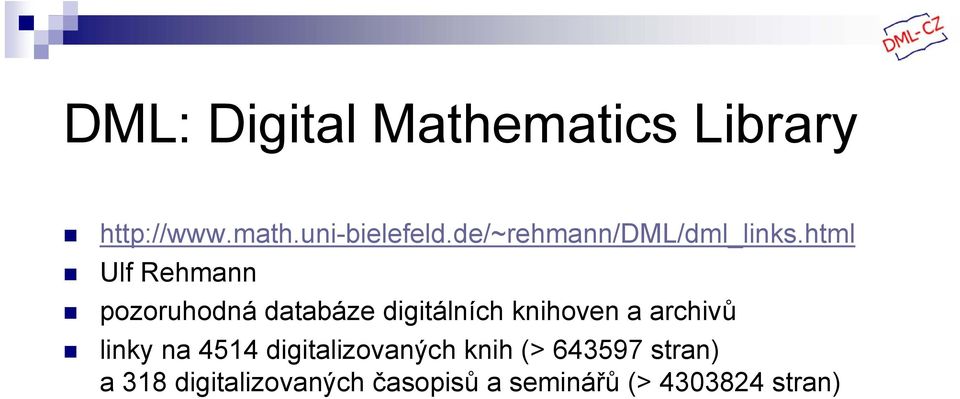 html Ulf Rehmann pozoruhodná databáze digitálních knihoven a