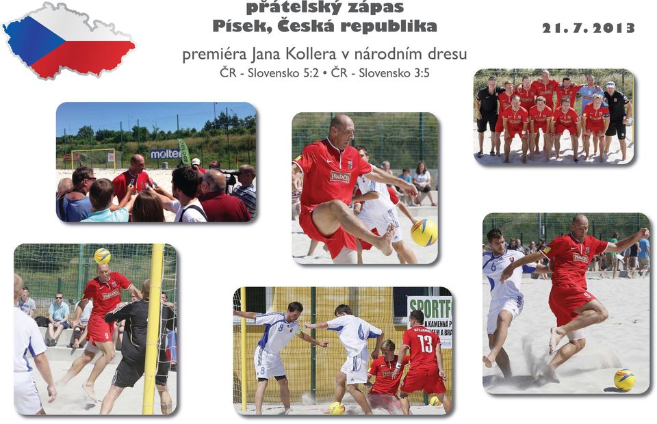 v národním dresu ČR - Slovensko