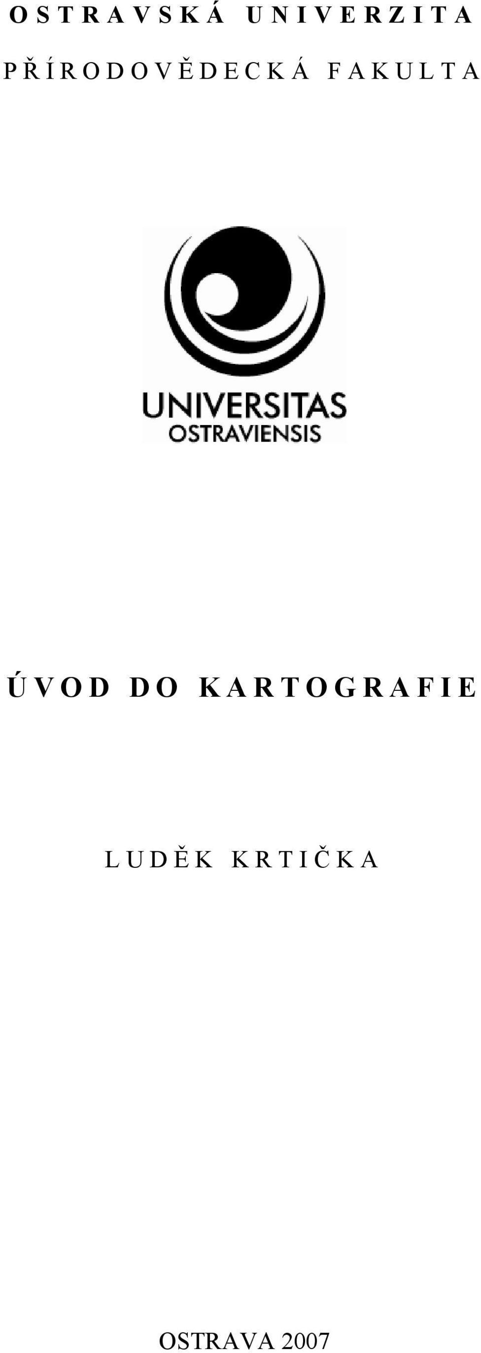 ÚVOD DO KARTOGRAFIE