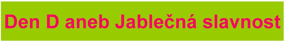 Jablečná