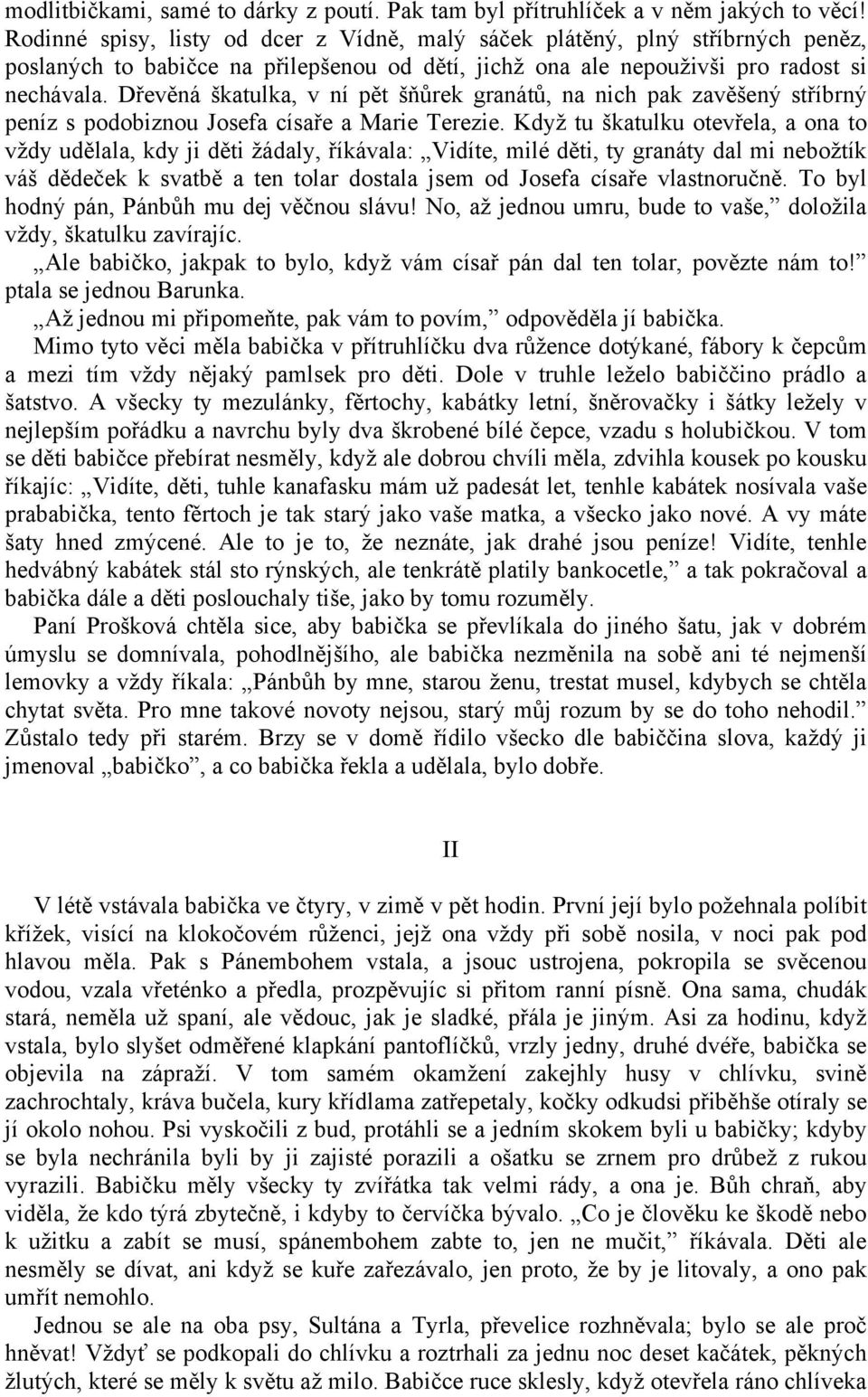 Božena Němcová. Babička Obrazy venkovského života (1855) - PDF Free Download