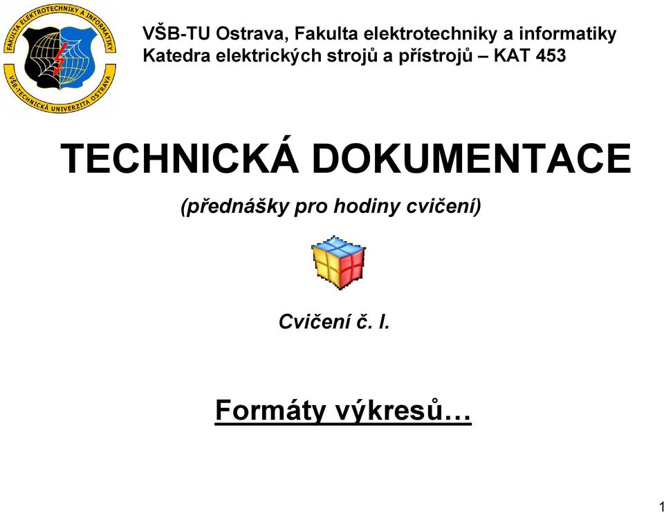 přístrojů KAT 453 TECHNICKÁ DOKUMENTACE