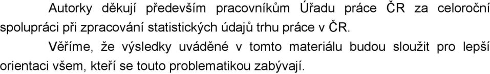 práce v ČR.