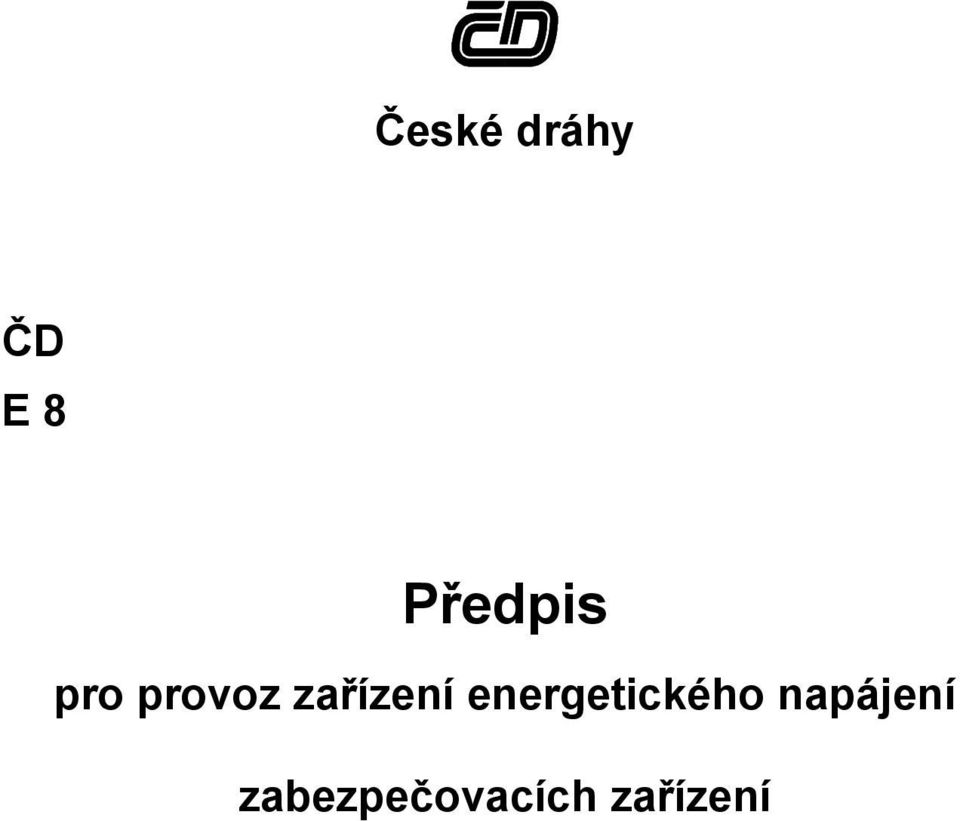 Předpis pro provoz zařízení