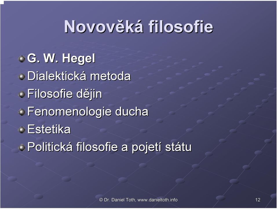 Fenomenologie ducha Estetika