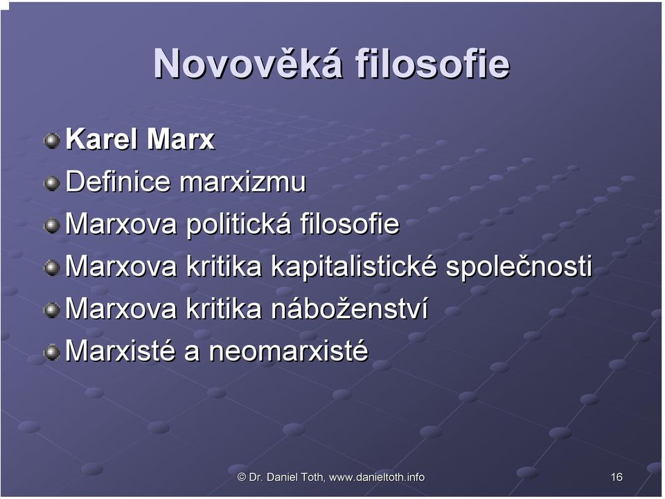 kapitalistické společnosti Marxova