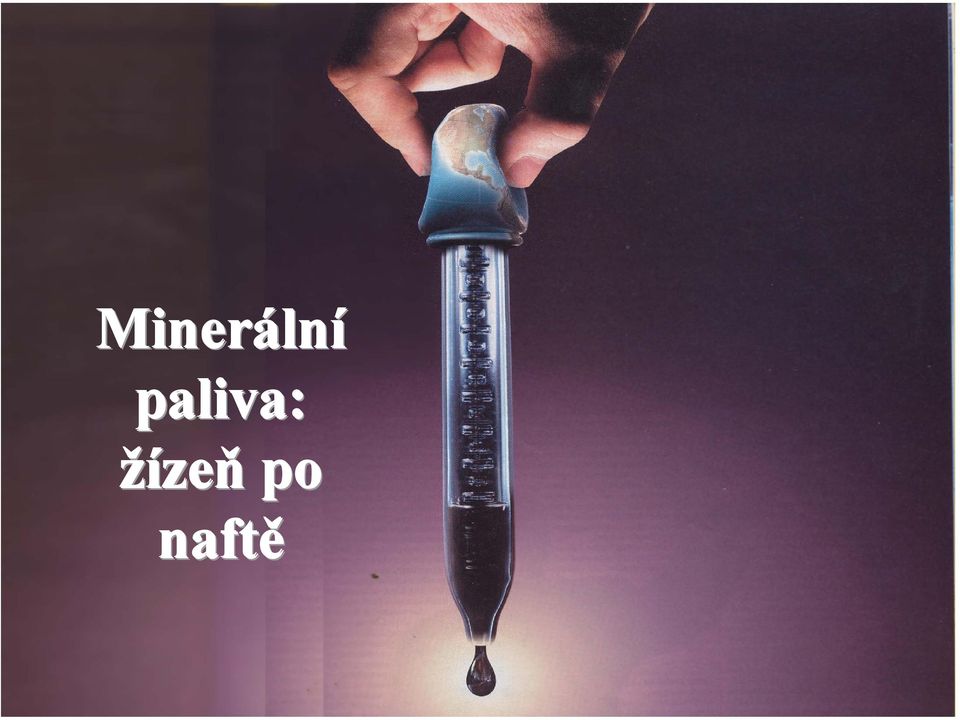 žízeň po