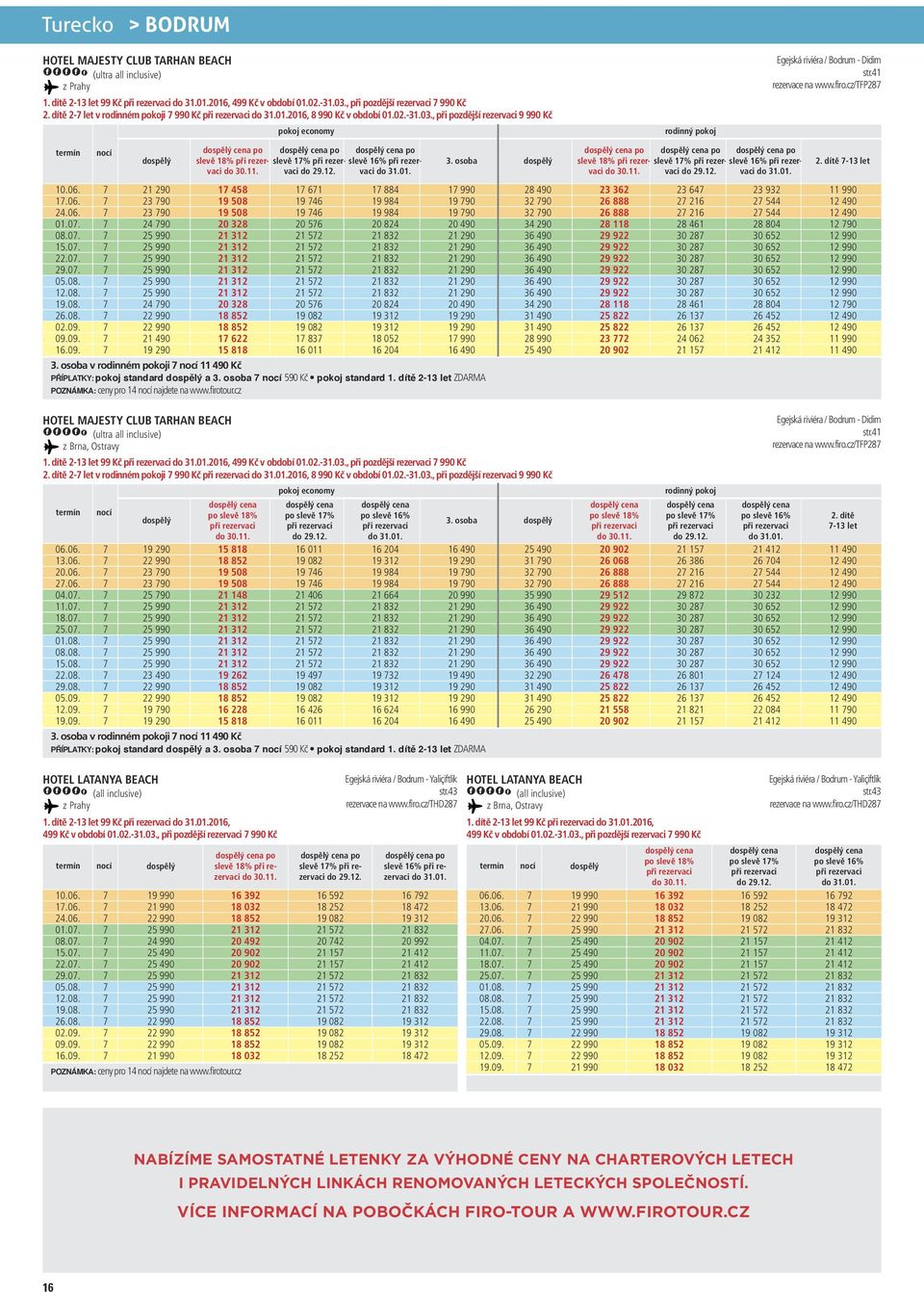 41 rezervace na www.firo.cz/tfp28.06. 1.06. 01.0. 08.0. 15.0. 22.0. 29.0. 23 90 23 90 24 90 24 90 po slevě 18% do 30.