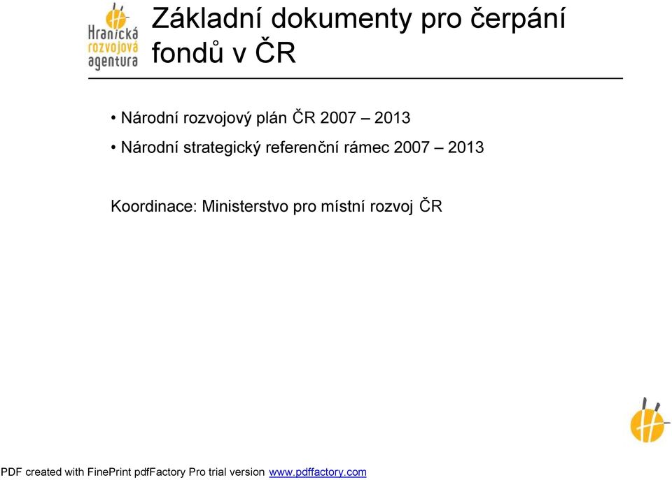 Národní strategický referenční rámec 2007