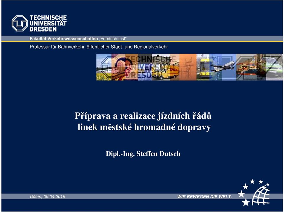 Příprava a realizace jízdních řádů linek mĕsské