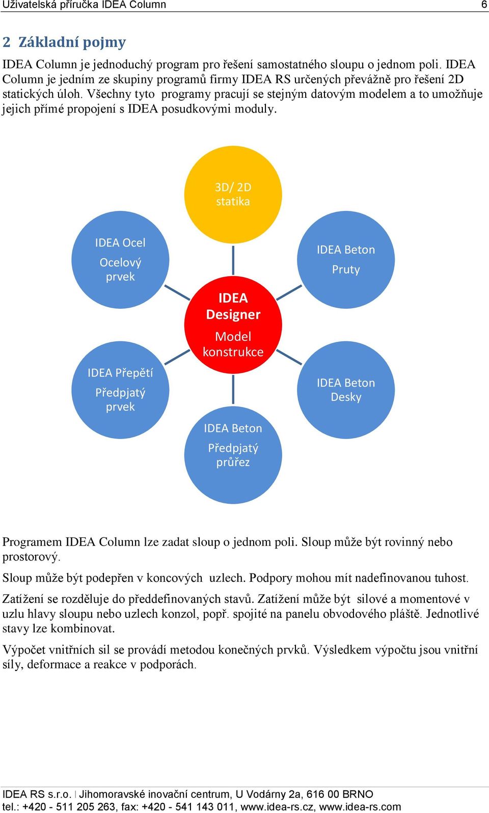 Všechny tyto programy pracují se stejným datovým modelem a to umožňuje jejich přímé propojení s IDEA posudkovými moduly.