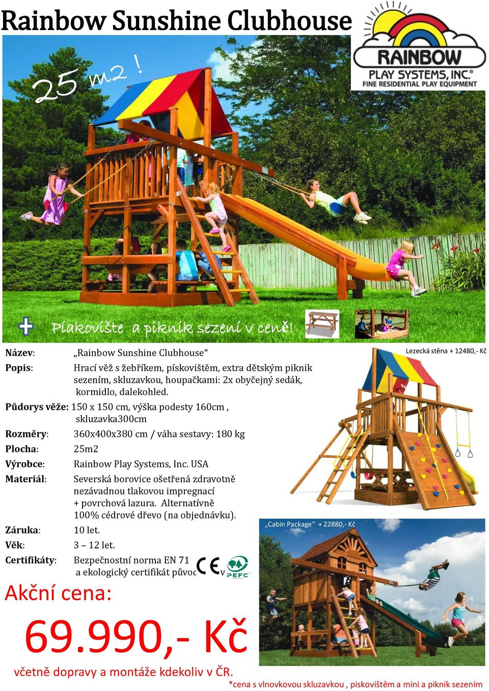 Rainbow Backyard Circus Clubhouse - PDF Free Download