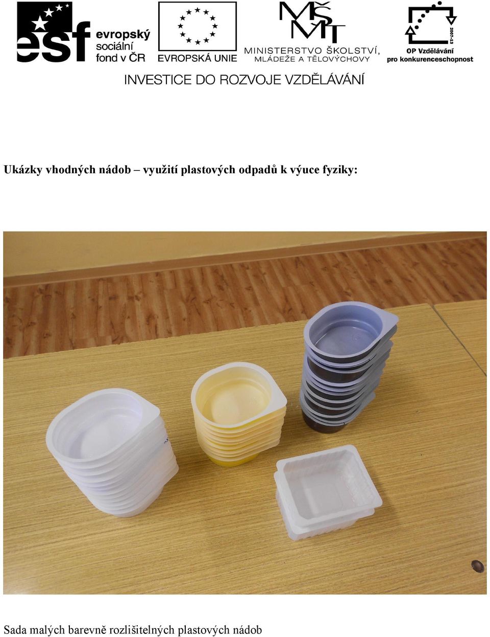výuce fyziky: Sada malých