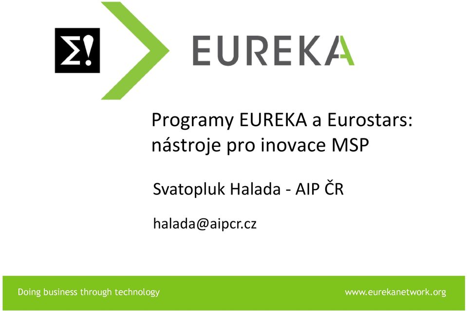 MSP Svatopluk Halada - AIP ČR