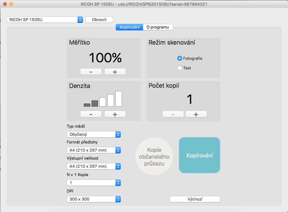 3. Verze pro Mac Instalace Nainstalujte si software spuštěním instalačního programu z disku CD-ROM přiloženého k tiskárně.