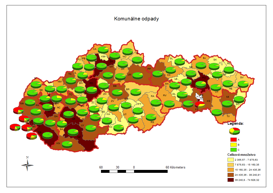 V krajoch SR je dostupnosť komunálnych