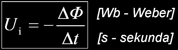 Elektromagnetická indukce Podle fyzikálního zákona o elektromagnetické indukci, který vyslovil v r.