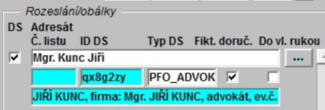 ! doručenky v ISAS od 3/2015 - III způsob vypravení v ISASu typ DS + postup doručení podle referátu (obálka III)