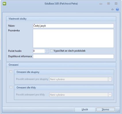 Pro snadnou orientaci a práci s učebními materiály vytvořte přehledné složky. Jejich struktura zůstane zachovaná při procházení na PC, webu i při tisku.