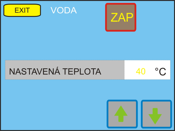 21.10.13 MTR22 14 FUNKCE: Podle venkovní teploty a nastavené ekvitermní křivky je stanovena požadovaná teplota systému T@s.