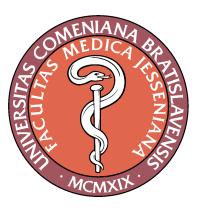 , doc. MUDr. R. Péčová, PhD., doc. MUDr. O. Osina, PhD., prof. MUDr. A. Čalkovská, PhD., Ing. Ľ. Červeňová Ospravedlnený: doc. MUDr. D. Mištuna, PhD.