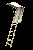 miesta určeného na rozloženie rebríka sklápacích schodov, je možné použiť výsuvné schody LDK vybavené podobne ako schody LWK.